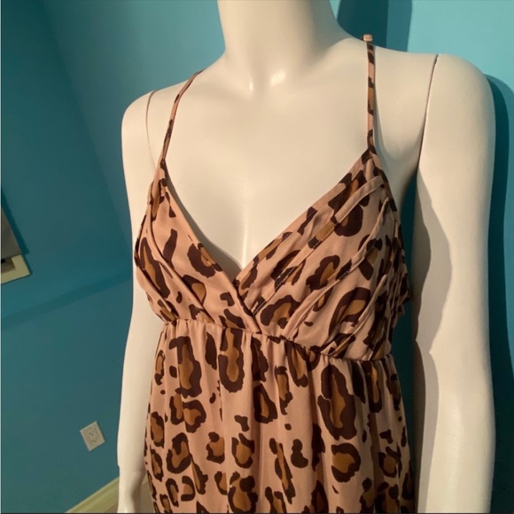 Armani Exchange leopard print maxi dress - Picture 3 of 5